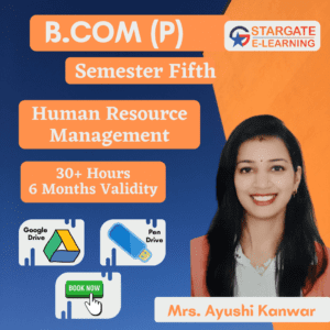B.com(P) Fifth Semester Human Resource Management By Ayushi kanwar