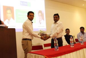 CA CMA Sanjay Aggarwal Co Founder of Stargate Being rewarded