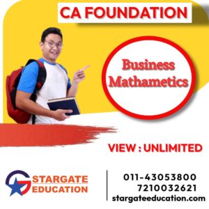 CA Foundation: Business Mathematics