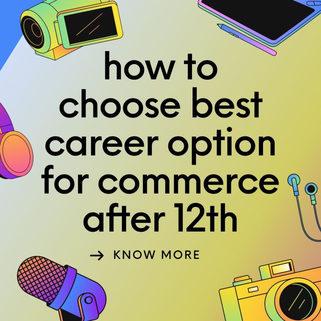 Best career options for commerce after 12th