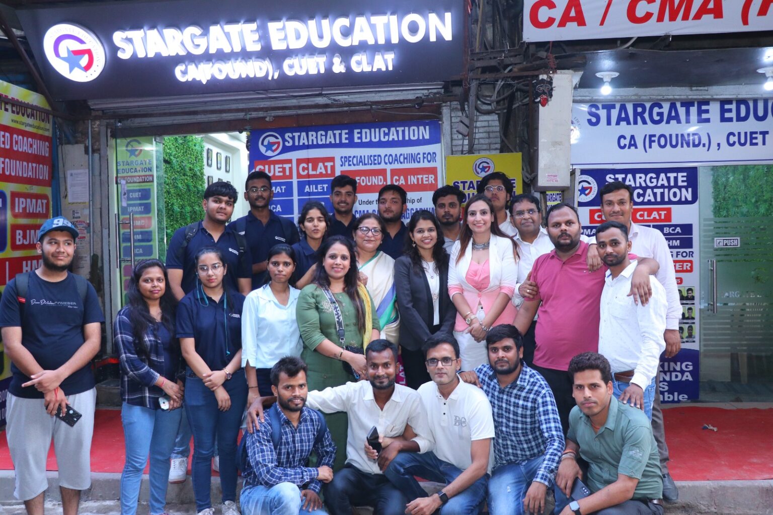 Students and team of Aggarwal Education Center