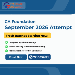 CA Foundation - September 2026 Attempt
