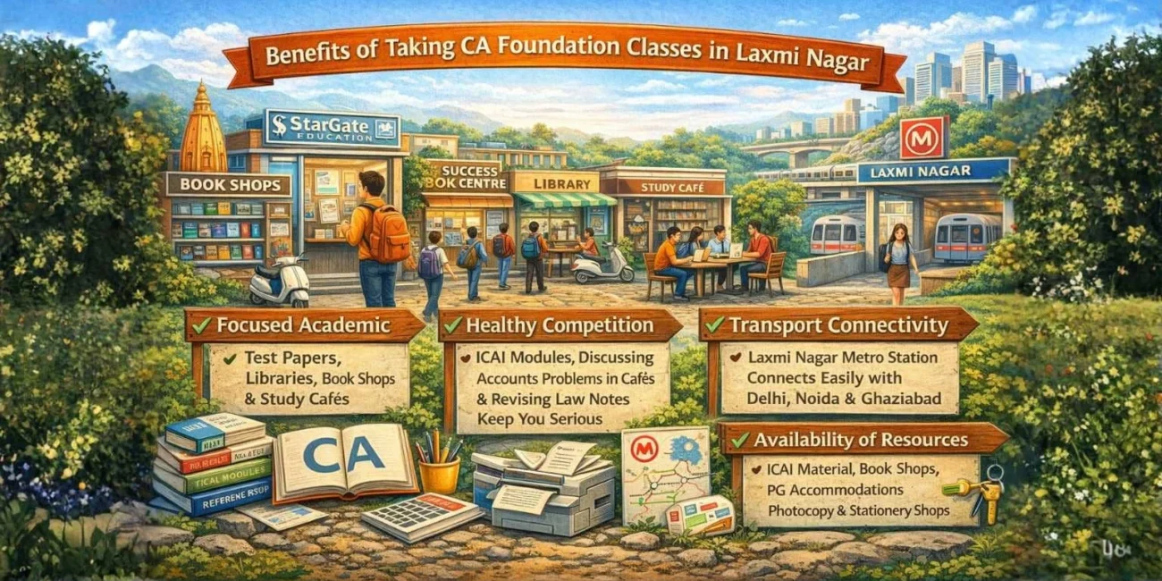 6. Benefits of Taking CA Foundation Classes in Laxmi Nagar