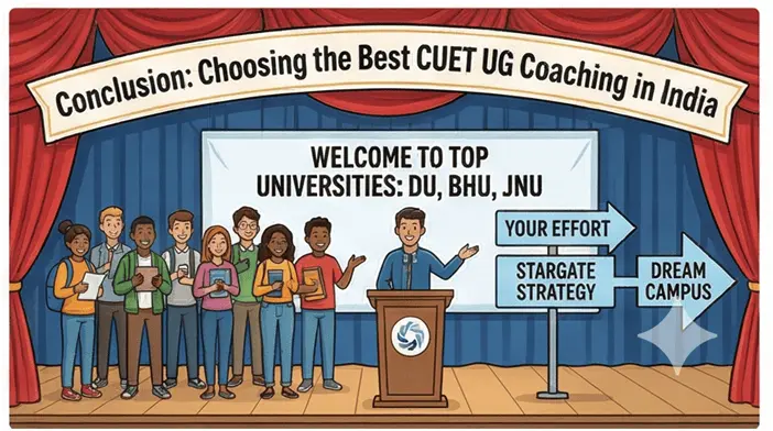 Conclusion Choosing the Best CUET UG Coaching in India